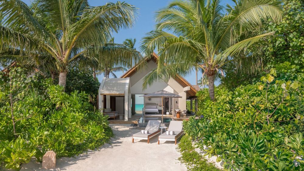 JW Marriott Kaafu Atoll Island Resort Beach Pool Villa