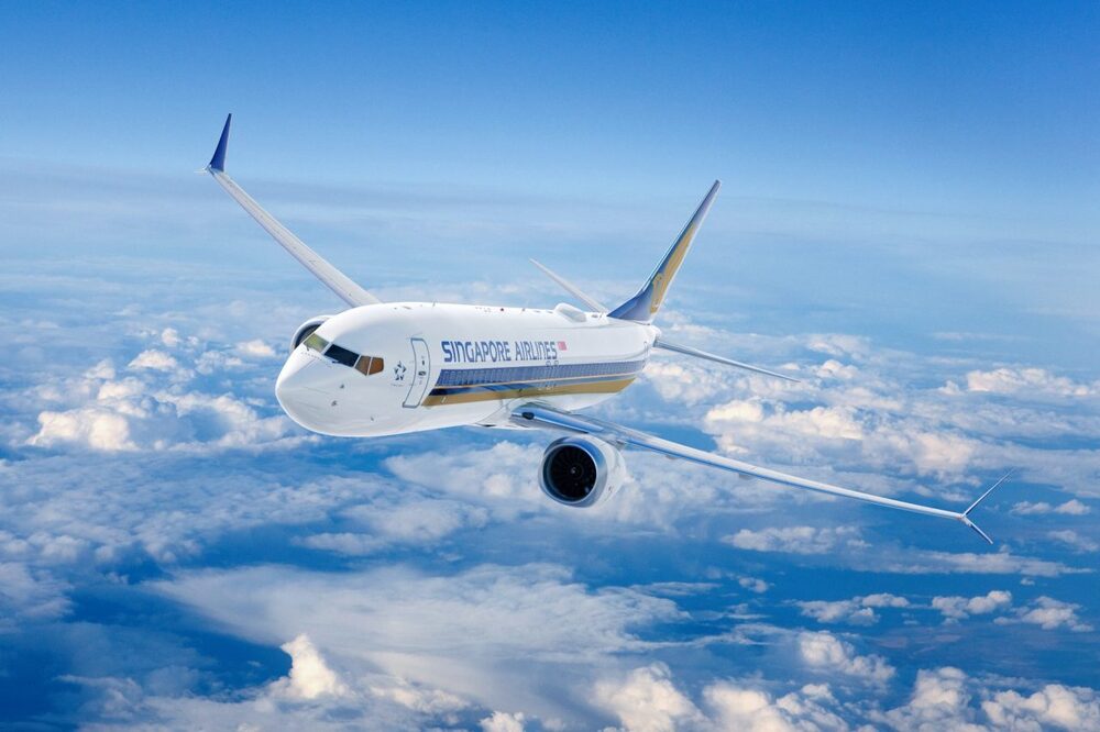 싱가포르항공 B737-8 항공기
