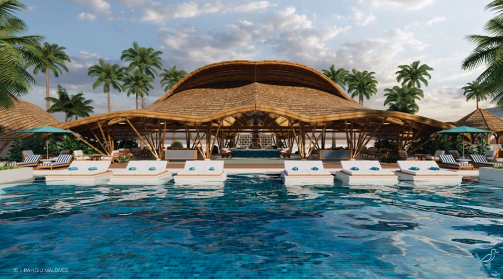 몰디브 라 길리 리조트 메인풀