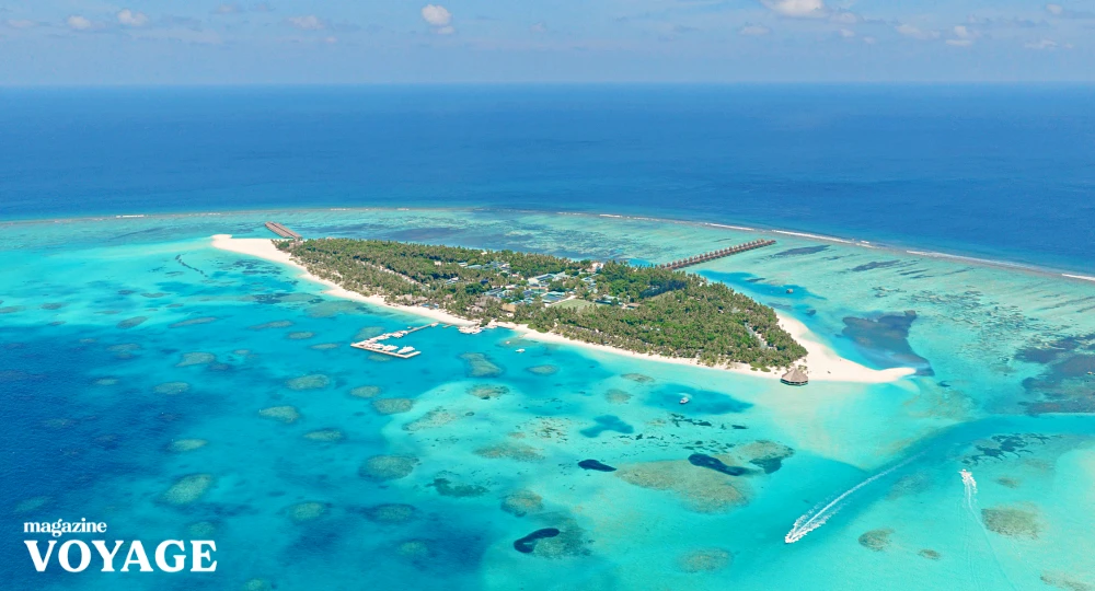 몰디브 미루 리조트 전경
