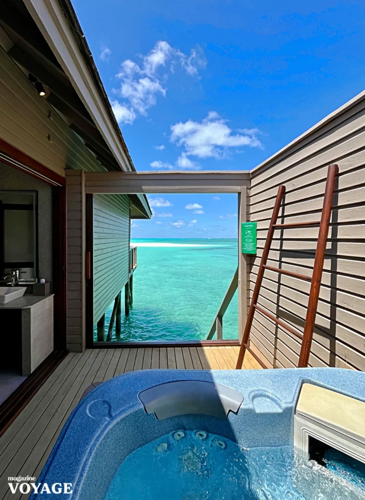 몰디브 미루 오션빌라 욕조