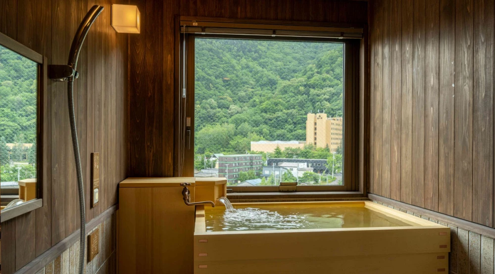 조잔케이 유라쿠 소안 객실 내 개인 온천