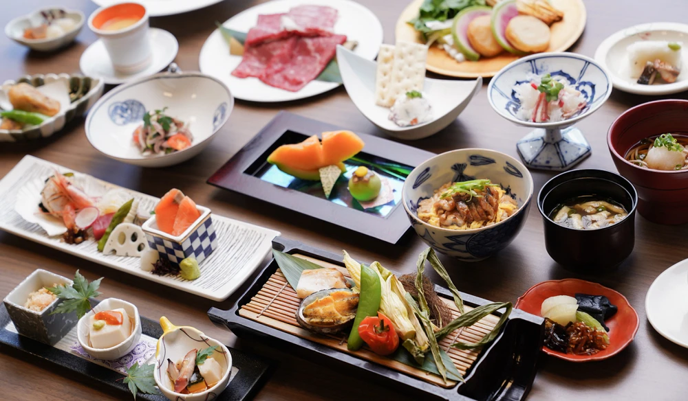 조잔케이 유라쿠 소안 가이세키